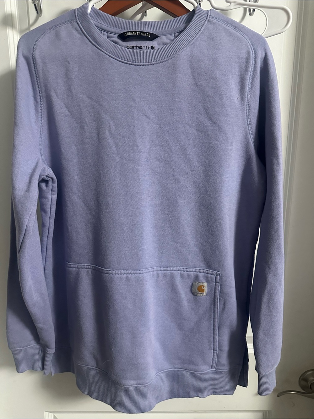 Carhartt Womens Lavender Crewneck Sweatshirt